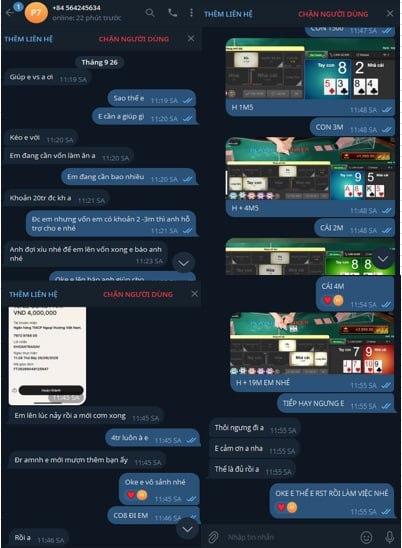 Kết Quả Chốt Lãi Và Rút Tiền Thanh Hà Baccarat